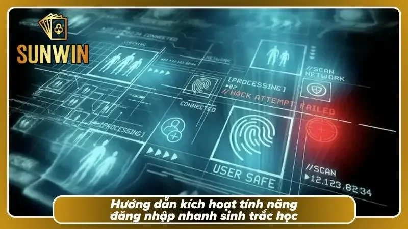 Thiết lập xác thực bằng sinh trắc học giúp truy cập thuận tiện và bảo mật hơn mỗi ngày